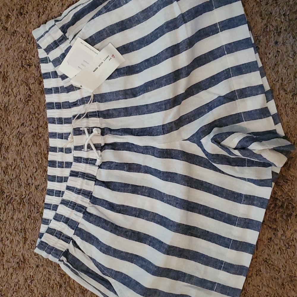 Linen Blend Shorts